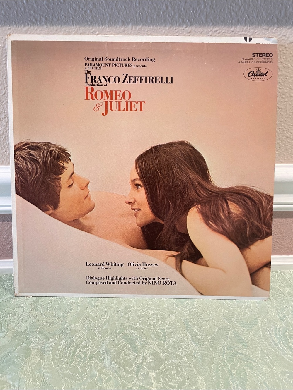 Vintage Romeo & Juliet Original Soundtrack Vinyl 1968